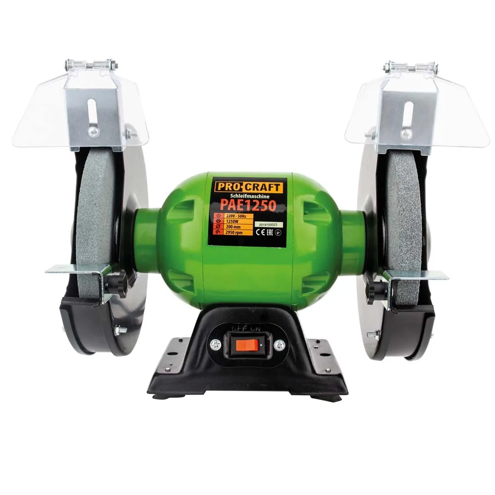 Верстат точильний PRO-CRAFT PAE-1250 (Ø 200mm)