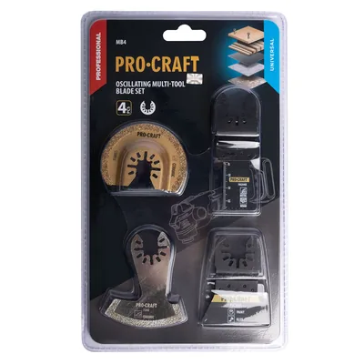 Набір насадок для реноваторів  PRO-CRAFT MB-4