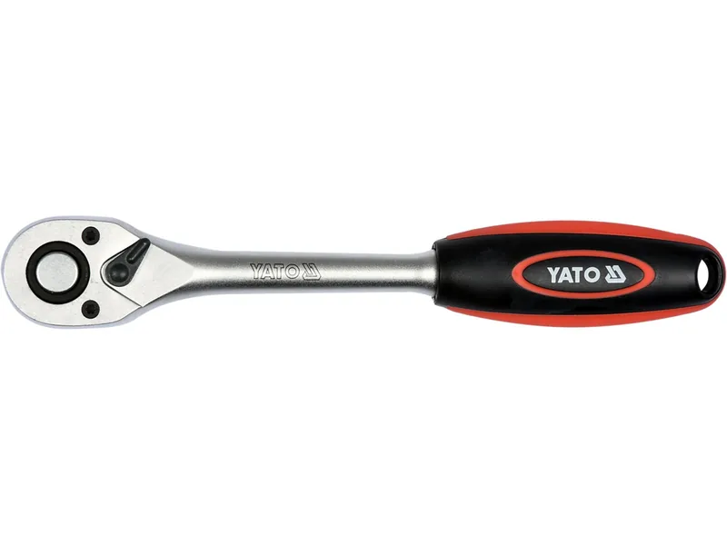 Тріщатка YATO : квадрат 1/2", L= 265 мм, 72T
