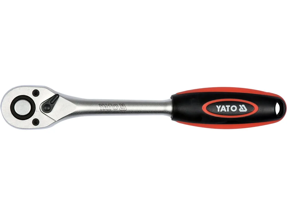 Тріщатка YATO : квадрат 1/2", L= 265 мм, 72T