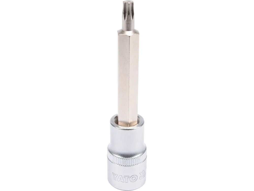 Головка торцева YATO квадрат 1/2 "TORX" подовжена Т30, L= 100 мм