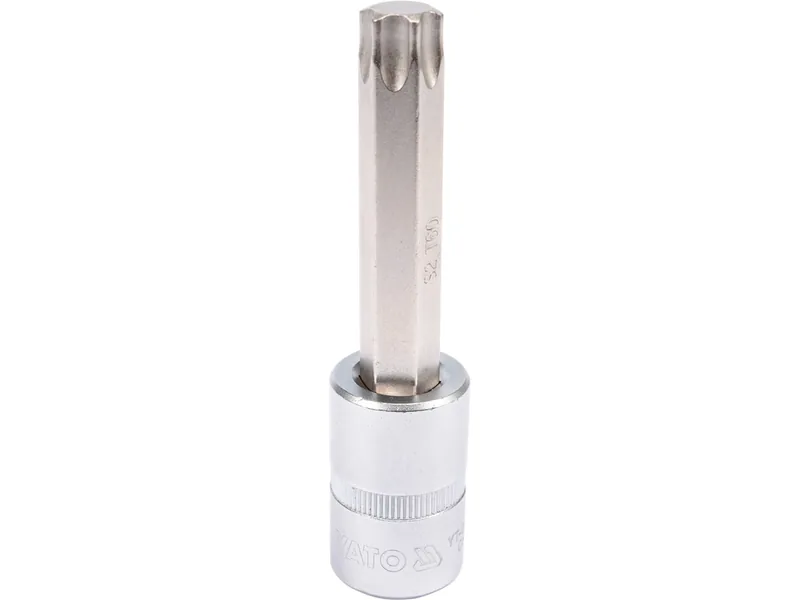 Головка торцева YATO квадрат 1/2 "TORX" подовжена Т60, L= 100 мм