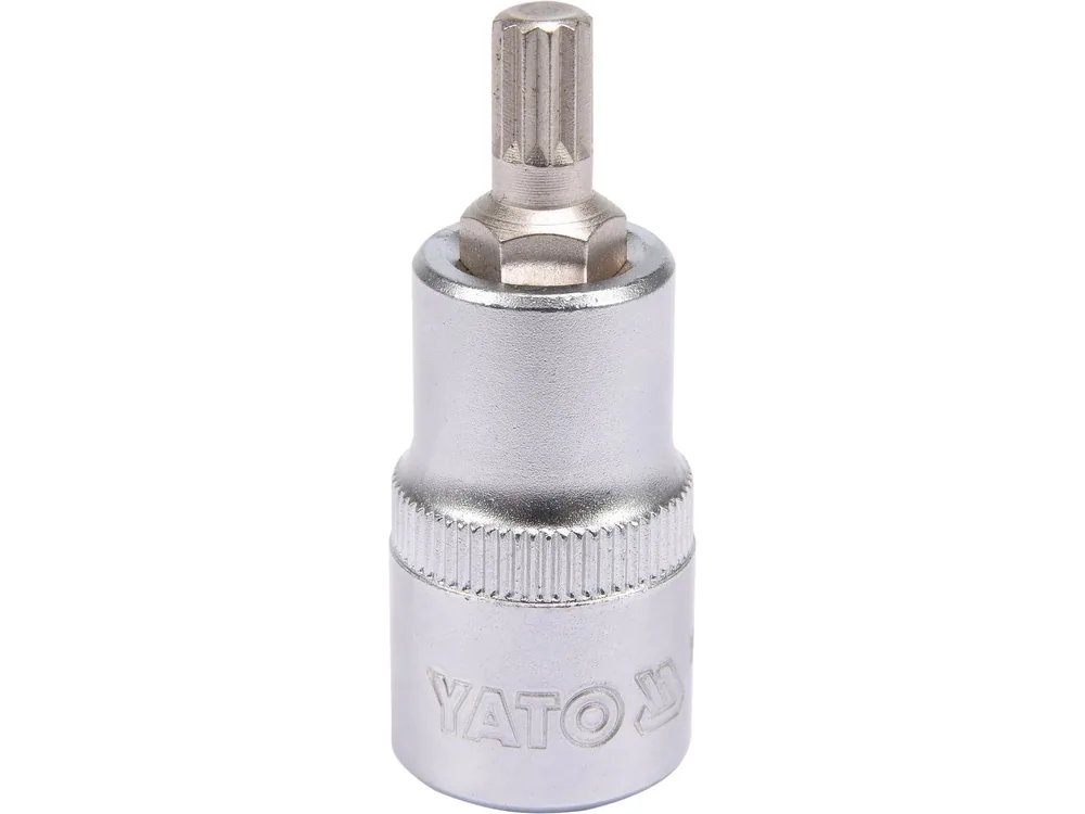 Головка торцева YATO квадрат 1/2 "SPLINE" М8, L= 55 мм
