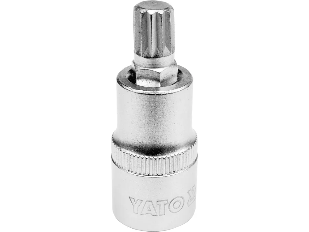 Головка торцева YATO квадрат 1/2 "SPLINE" M10, L= 55 мм