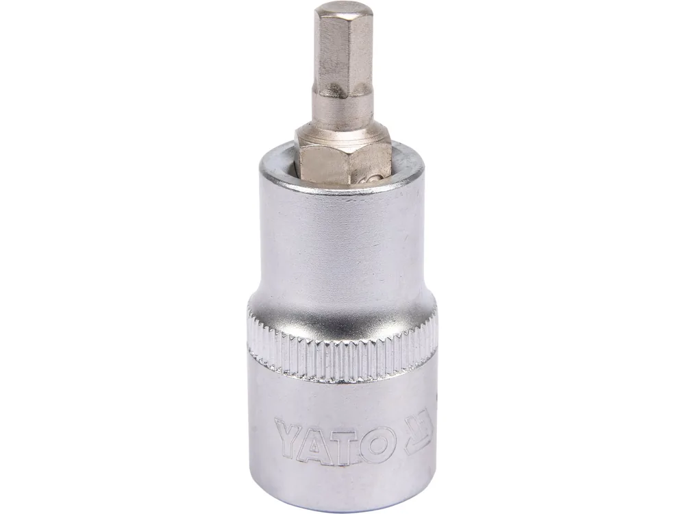 Головка торцева YATO квадрат 1/2 HEX M6, L= 55 мм