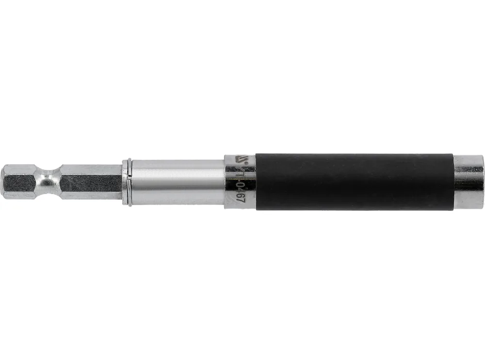 Тримач насадок викруткових YATO : 1/4", L= 80 мм. магнітний