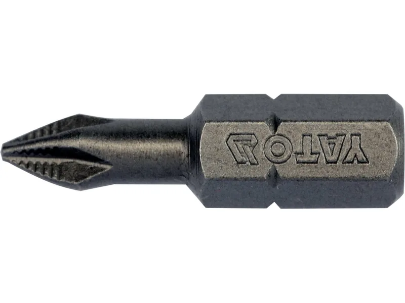 Насадка викруткова YATO : "Philips" PН1 x 25 мм. HEX 1/4". 10 (Уп/Шт.)