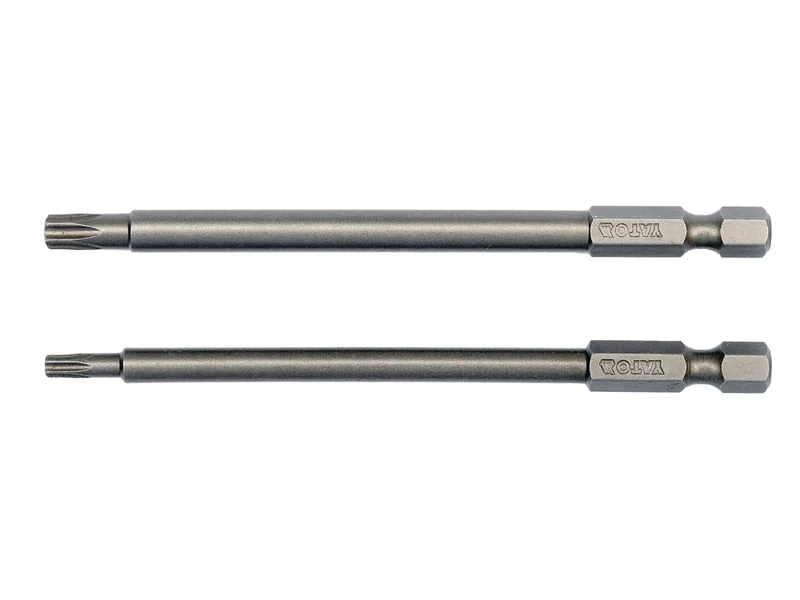 Набір насадок викруткових YATO : "TORX SECURITY" T15/T27, квадрат 1/4", L=100мм. 2 шт.
