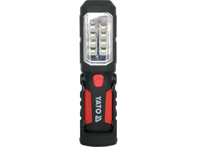 Ліхтар LED на батарейки 3Х АА, 8 + 1 діод , гак + магніт , 3 режими світла