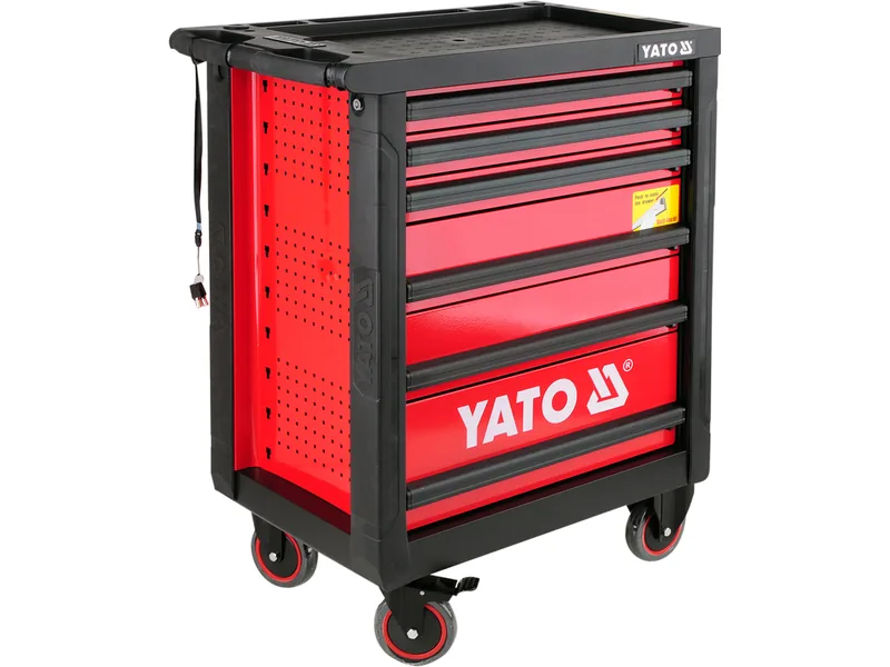 Шафа-візок для інструментів YATO з 6 шуфлядами, 958x 766x 465 мм