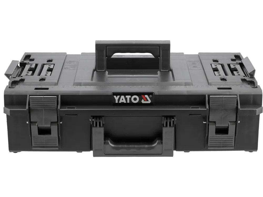 Ящик для інструментів модульний 19V S1 YATO 2 перегородки, 584x385x165 мм, пластиковий