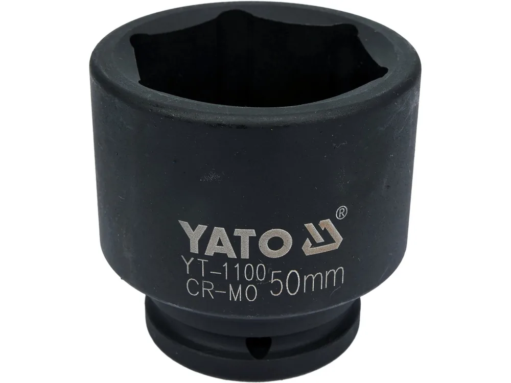 Головка торцева ударна 6-гранна YATO : квадрат 3/4", М= 50 мм, L= 72 мм