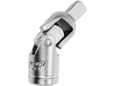 Карданний шарнір для головок торцевих YATO : квадрат 1/4", L= 35 мм