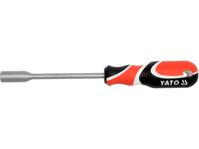 Викрутка торцева YATO з магнітним наконечником: М= 13 мм, L= 242 мм,CrV