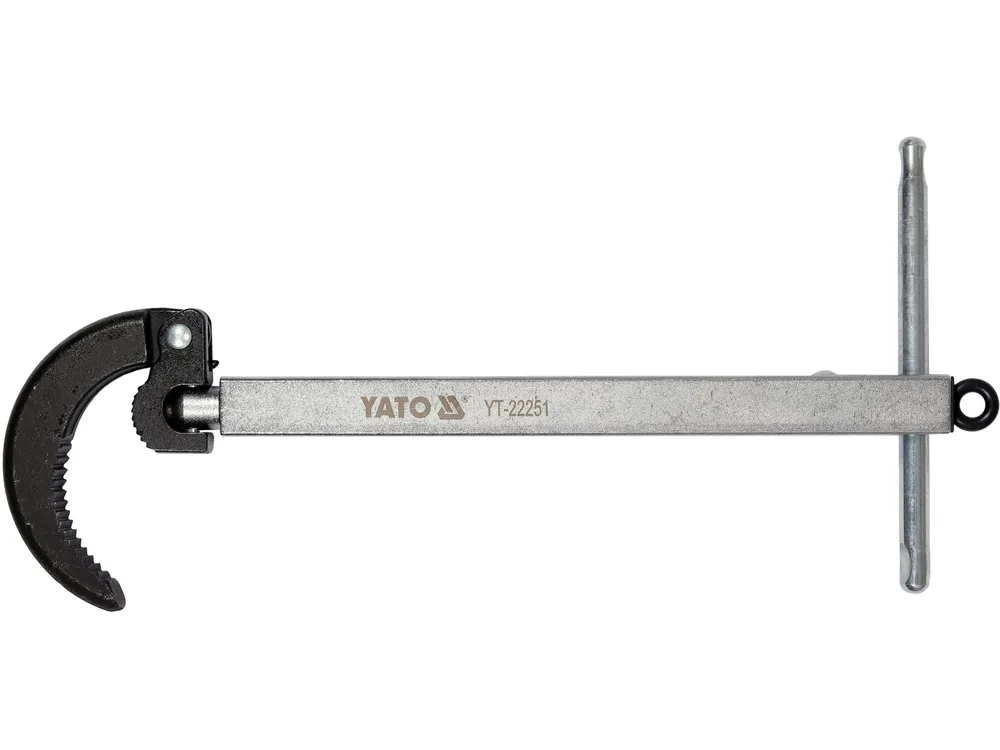 Ключ трубний гаковий до сантехнічних труб YATO: L= 230- 410 мм, до Ø= 32- 63,5 мм