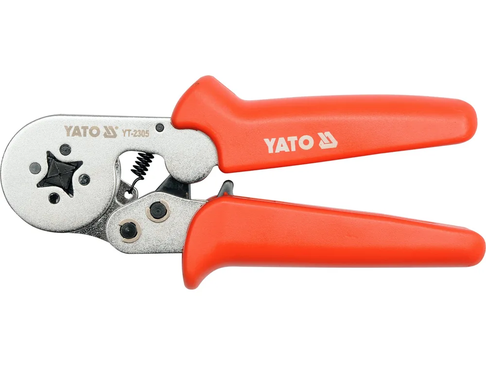 Кліщі для обтискання і зачистки проводів YATO, L=175 мм