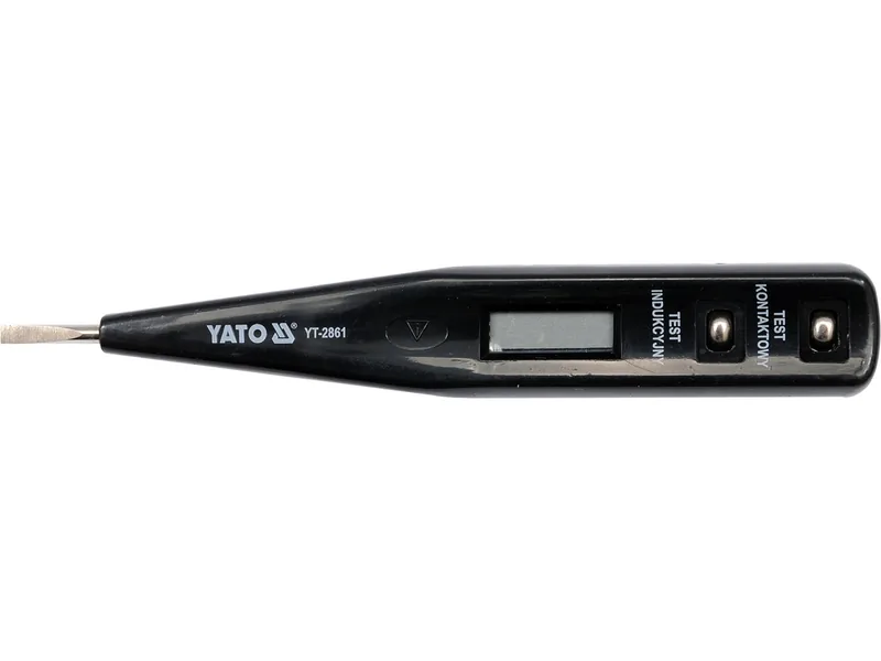 Індикатор напруги YATO контрольний цифровий 12-250 V LCD