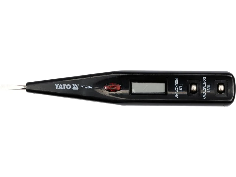 Індикатор напруги YATO контрольний цифровий 12-250 V LCD