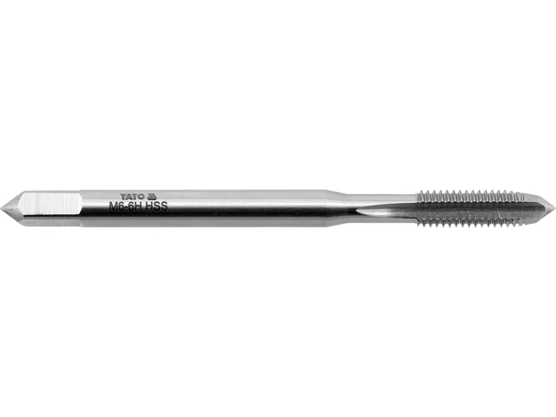 Мітчик машинний YATO M6х 1,00 мм HSS М2, l= 80/19 мм