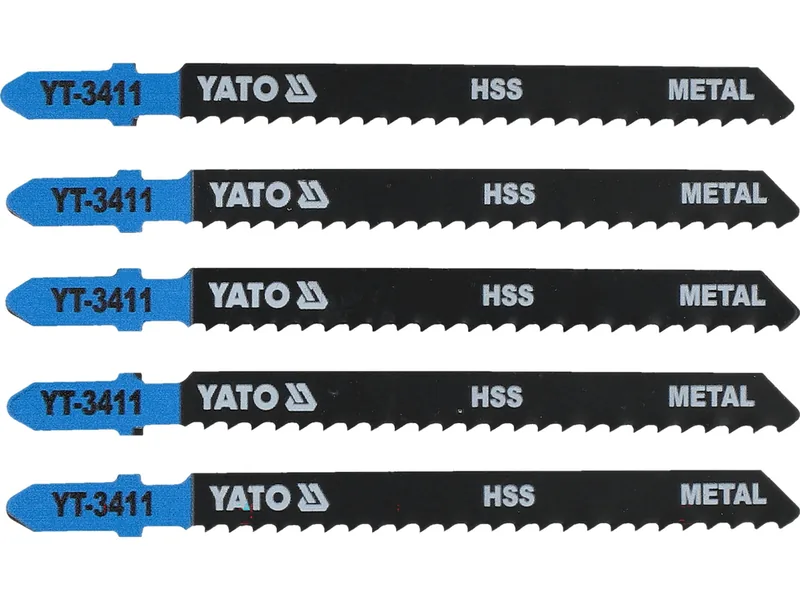 Полотно для електролобзика(метал) YATO : 8TPI, L= 100 мм, Уп. 5 Шт.