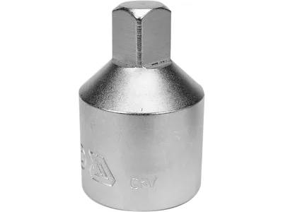 Перехідник для головок торцевих YATO : квадрат 3/8"(F) - 1/2" (М), L= 35 мм.