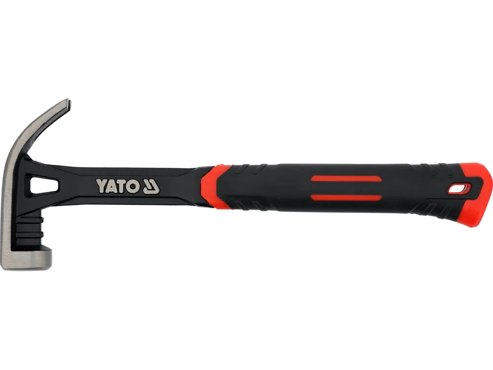 Молоток сталевий монолітний YATO m= 500 г, l= 345 мм
