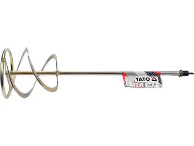 Міксер для буд.сумішей оцинкований YATO: Ø=160 x 600мм, М14, 20-30 кг