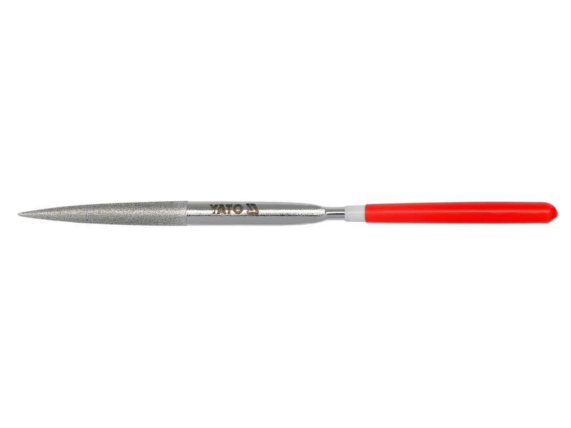 Надфіль алмазний YATO півкруглий, l= 160/50 мм, b= 4 мм