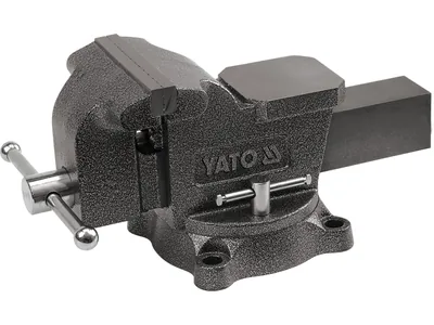 Лещата слюсарні обертові з наковальнею YATO, b= 150 мм, m= 19 кг