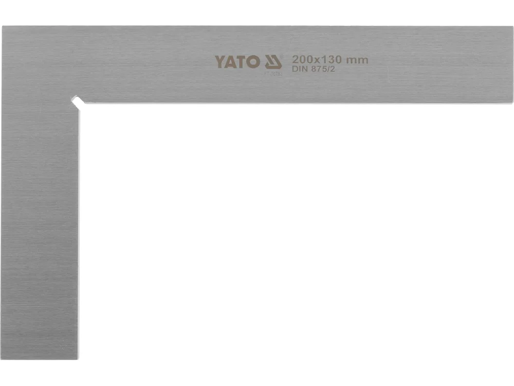 Кутник слюсарний 90° YATO 200 х 130 мм