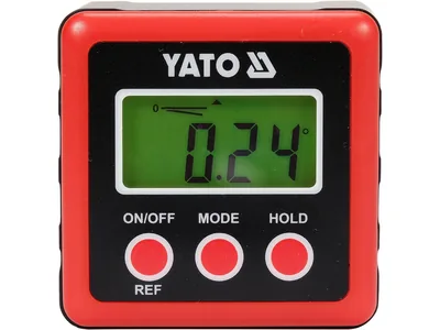 Кутомір електронний YATO 4х0-90°. 2 х 1,5V ААА