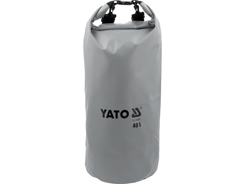Сумка-рюкзак водонепроникна (IPX6) YATO з 2 плечовими пасами, 40 л, 28х 73 см,матеріал ПВХ 500 D