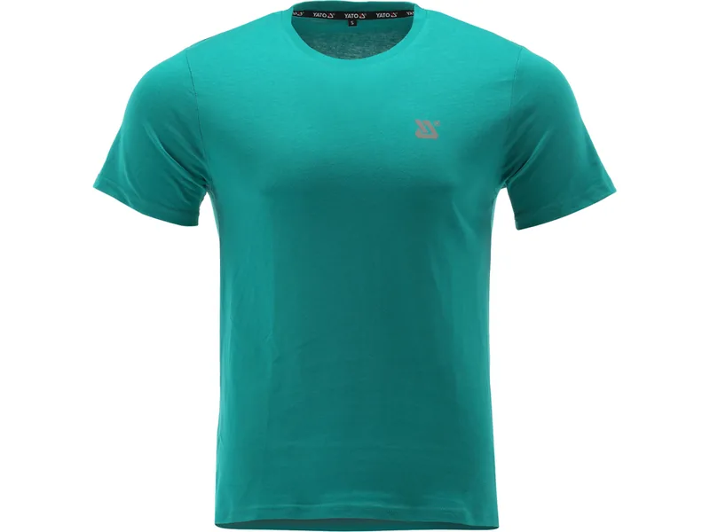 Футболка серії BASIC зелена YATO, розм. 3XL/ вис- 82 см х 65 см, 100%- бавовна