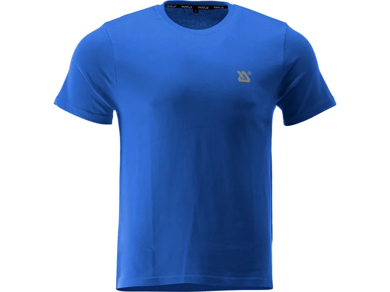 Футболка серії BASIC синя YATO, розм. XL/ вис- 76 см х 58 см, 100%- бавовна