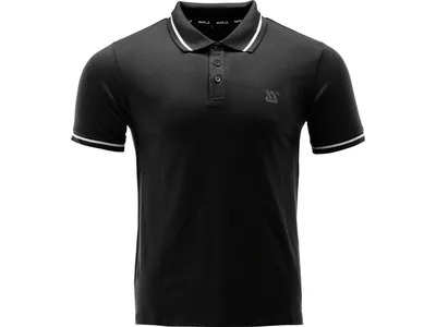 Футболка ПОЛО чорна YATO, розм. XL/ вис- 76 см х шир- 58 см, 100%- бавовна