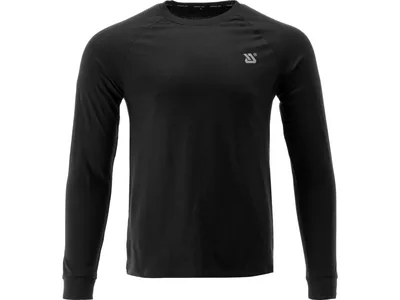 Футболка чорна, з довгими рукавами YATO розм. XL/ 76 см х 58 см, 100%- бавовна