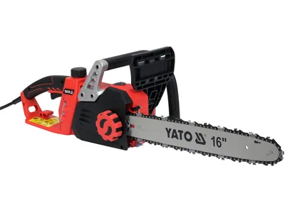 Електропила ланцюгова YATO 2,4 кВт, шина 16"/40 см. 56 ланок