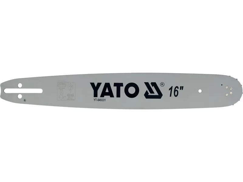 Шина для пили YATO l= 16"/ 40 см (66 ланок)Зубів-12 --для ланцюгів YT-849451
