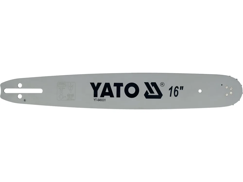 Шина для пили YATO l= 16"/ 40 см (66 ланок)Зубів-12 --для ланцюгів YT-849451