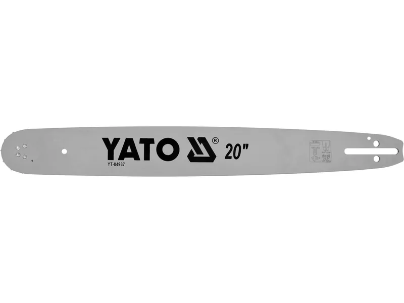 Шина для пили YATO l= 20"/ 50 см (76 ланок)Нап.Тов-0,322" (8,2 мм)для ланц---YT-84944, YT-84963