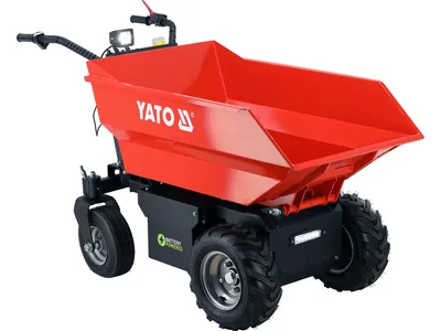 Самоскид-міні YATO P= 1 кВт, від акумул. свинц-кисл- 48 В, 32 АГод  вантажопід- 500 кг, швидк.- 5,3