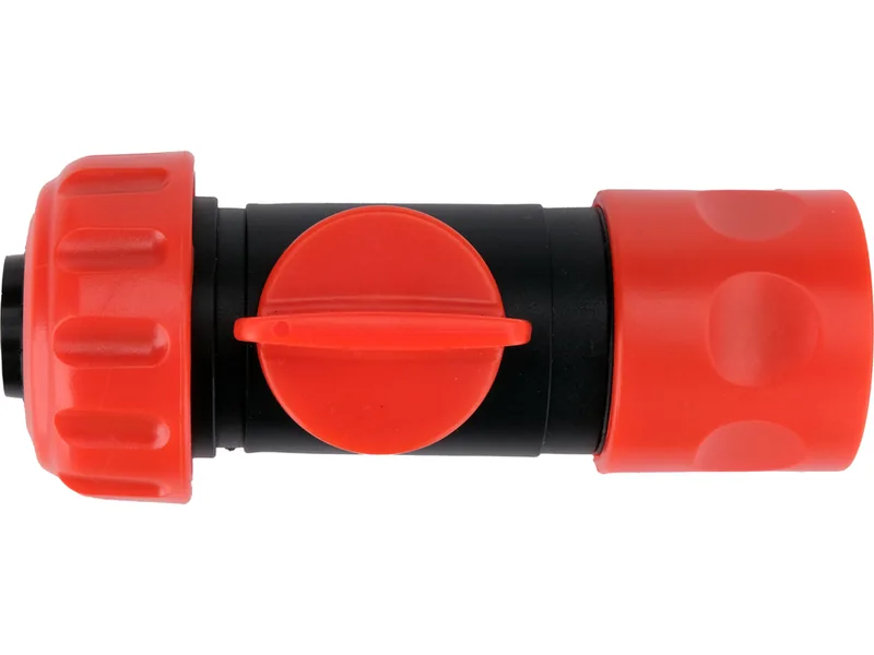 Муфта швидкоз'єднувальна з клапаном YATO для водяних шлангів Ø= 3/4" з ABS, PP матеріалів